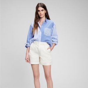 NWT Gap high rise pleated shorts